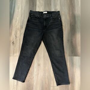 Madewell Perfect Vintage Jeans in Black